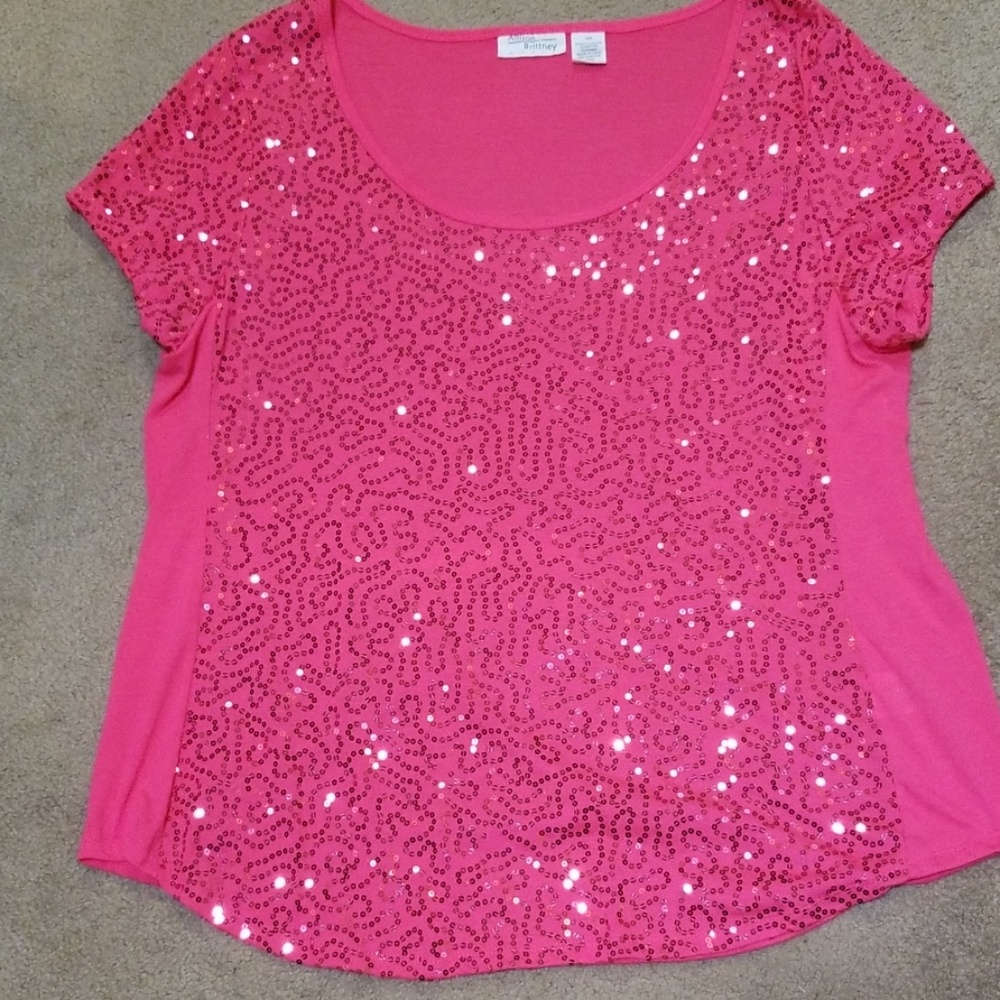 Sequin top
